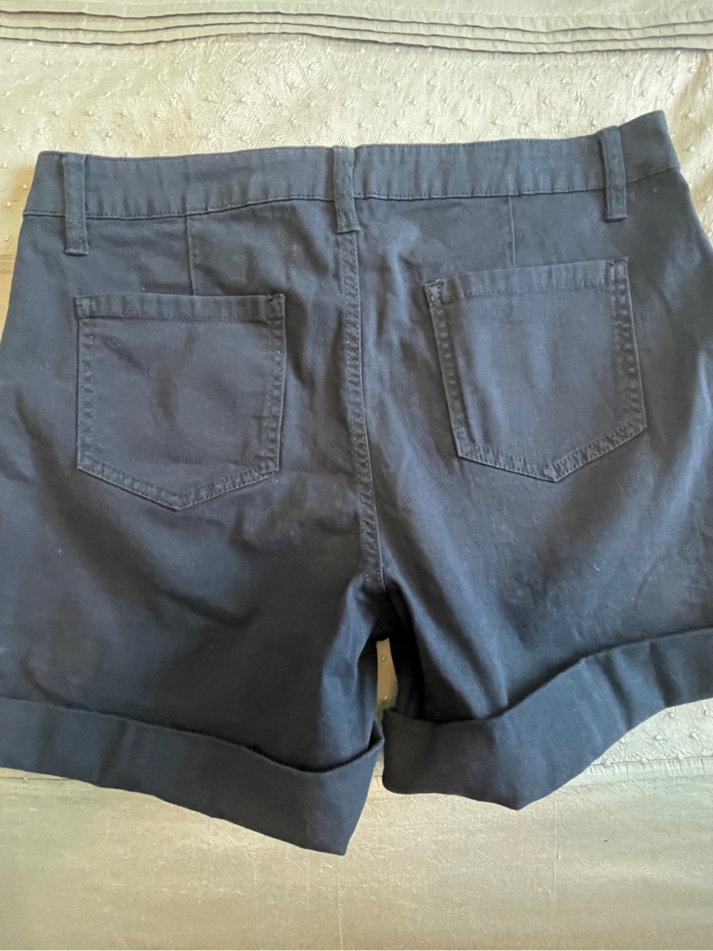 Jones New York Dark Navy Women's Casual Bermuda Shorts size 10 - Picture 10 of 10
